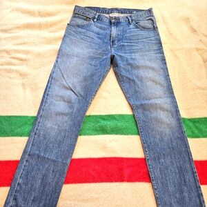 Men's Raleigh Denim Workshop Alexander Cut Jeans - Light Wash - Made in USA 🇺🇸